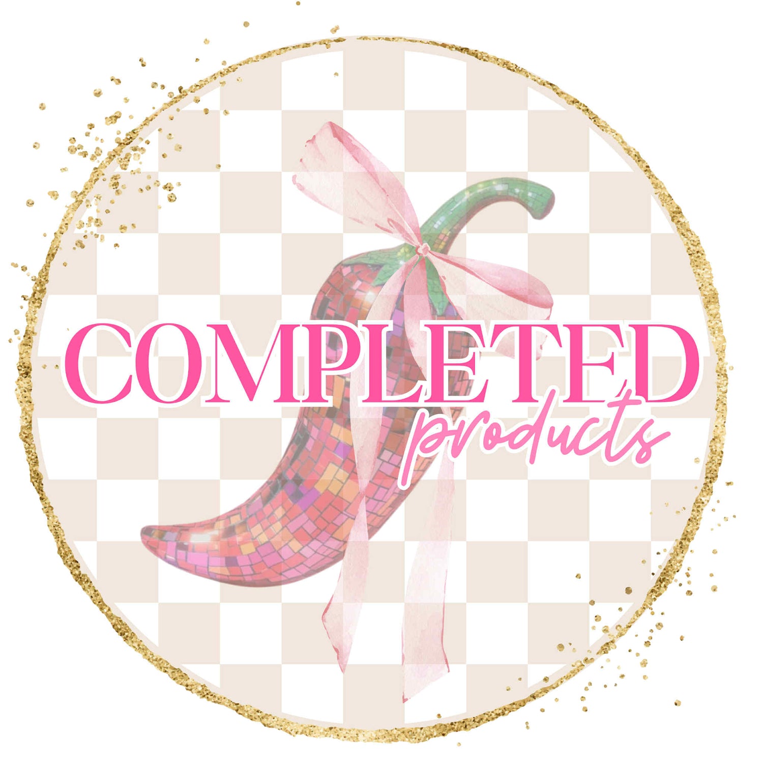 Completed Hats, Apparel, and Charm Products