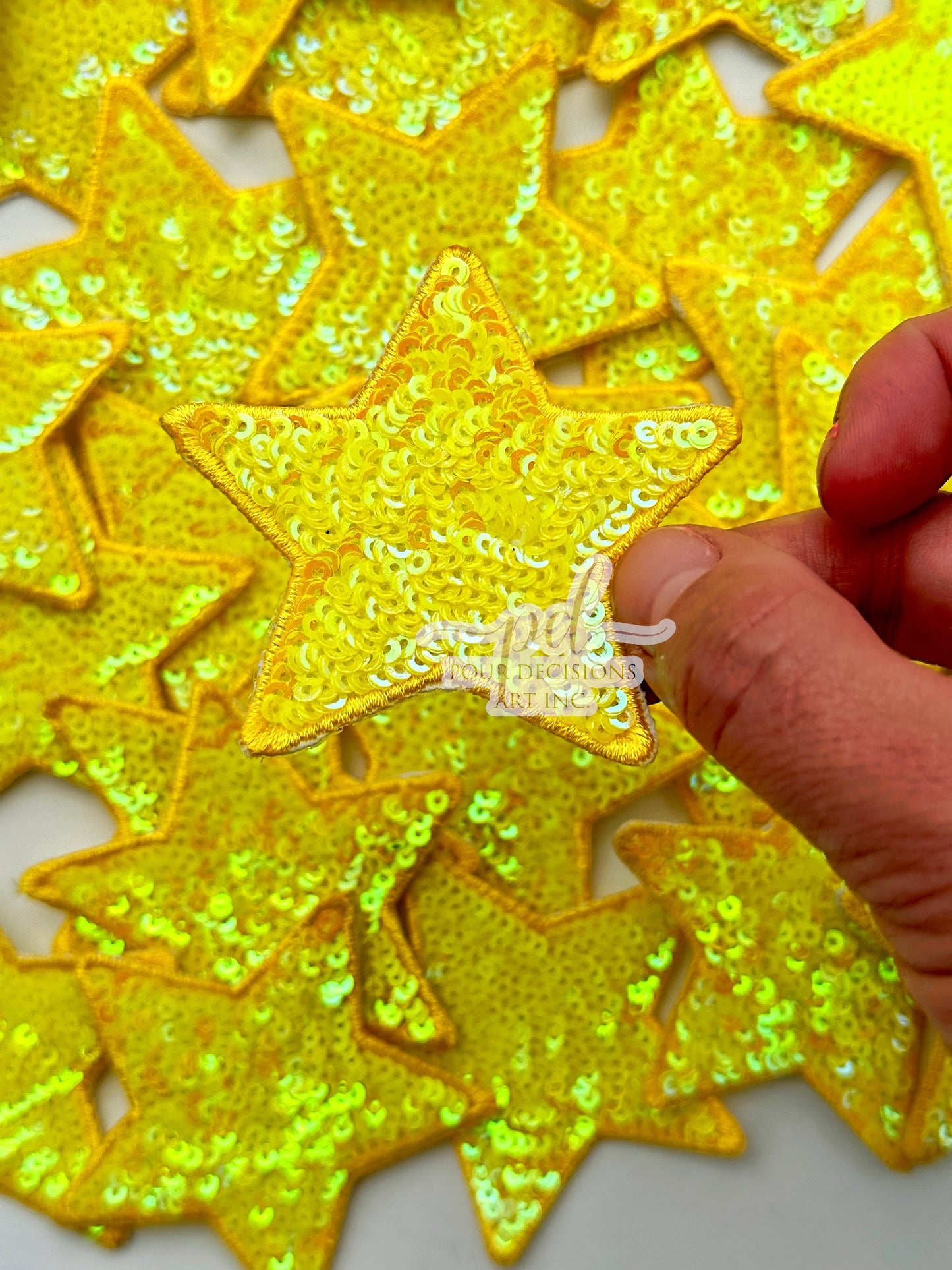 2.5” Sequin Star Patch