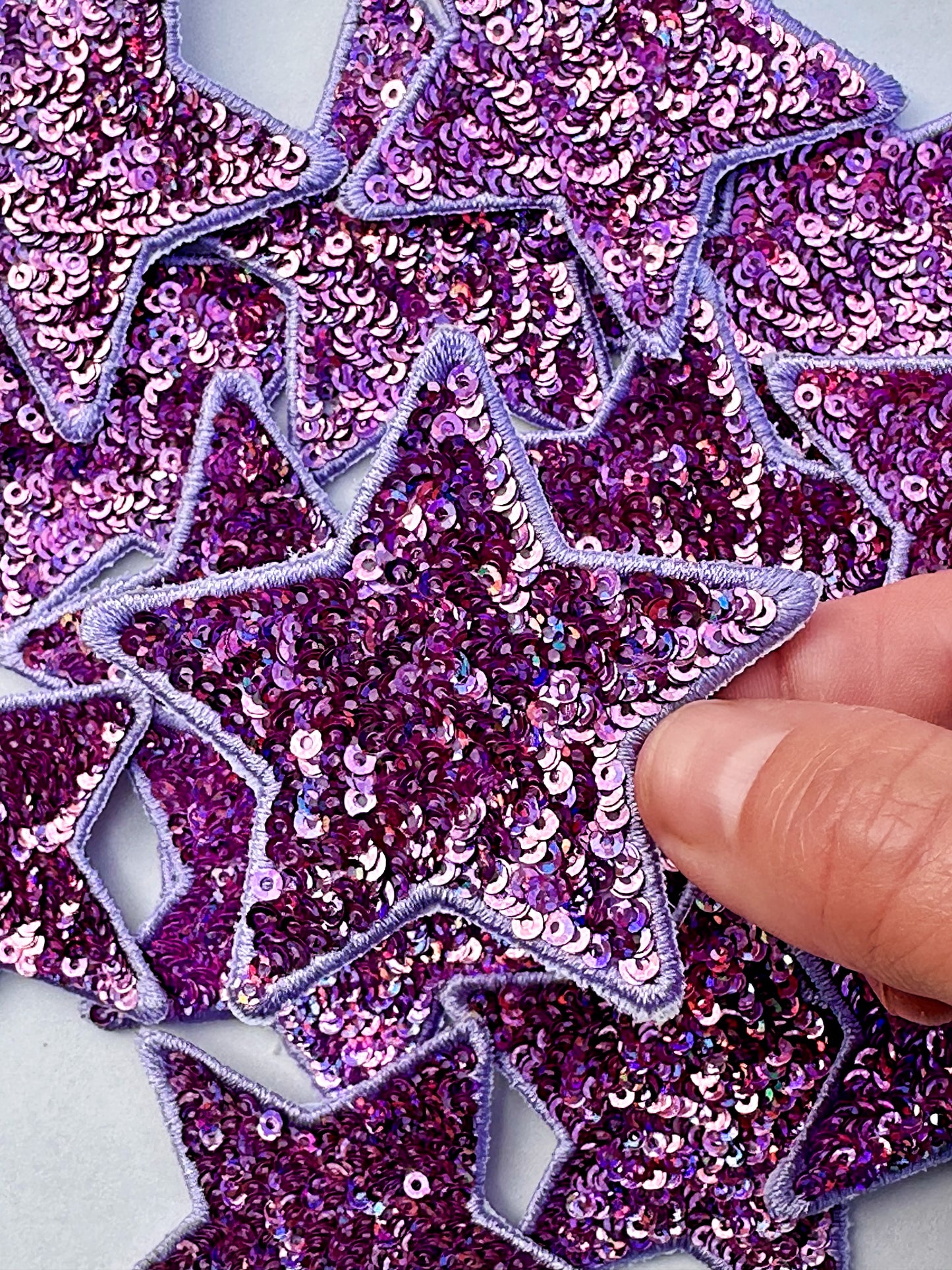 2.5” Sequin Star Patch