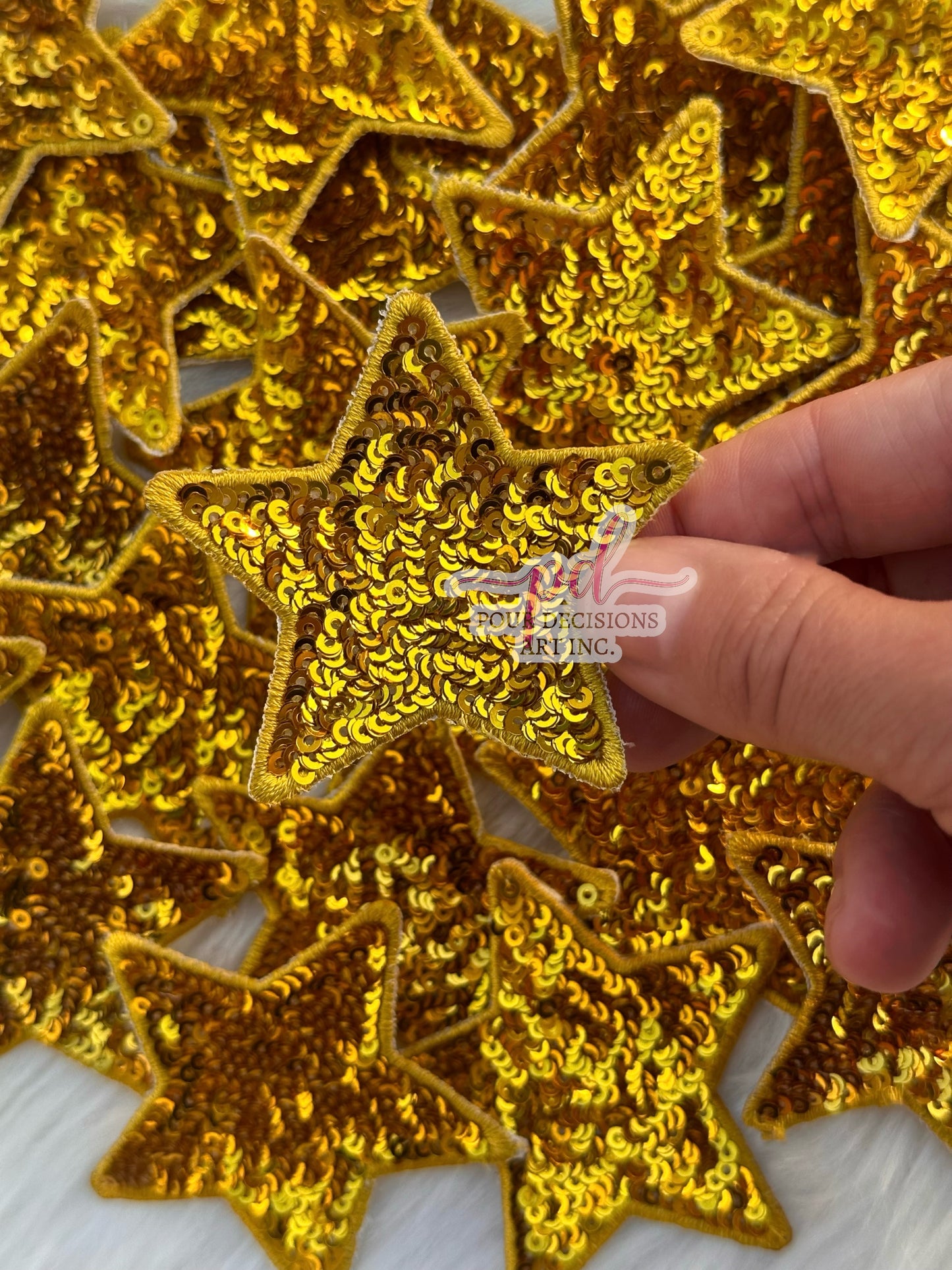 2.5” Sequin Star Patch