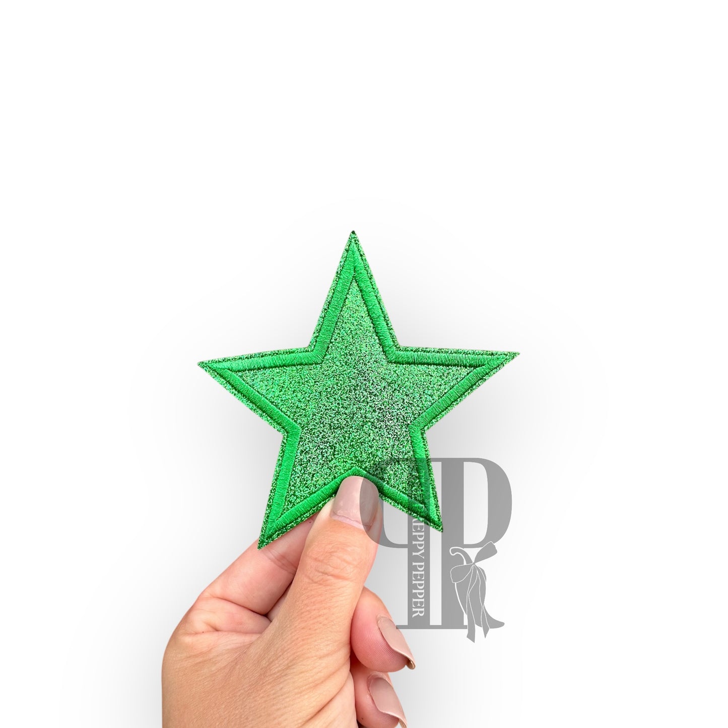 Glitter Star Patch 3”