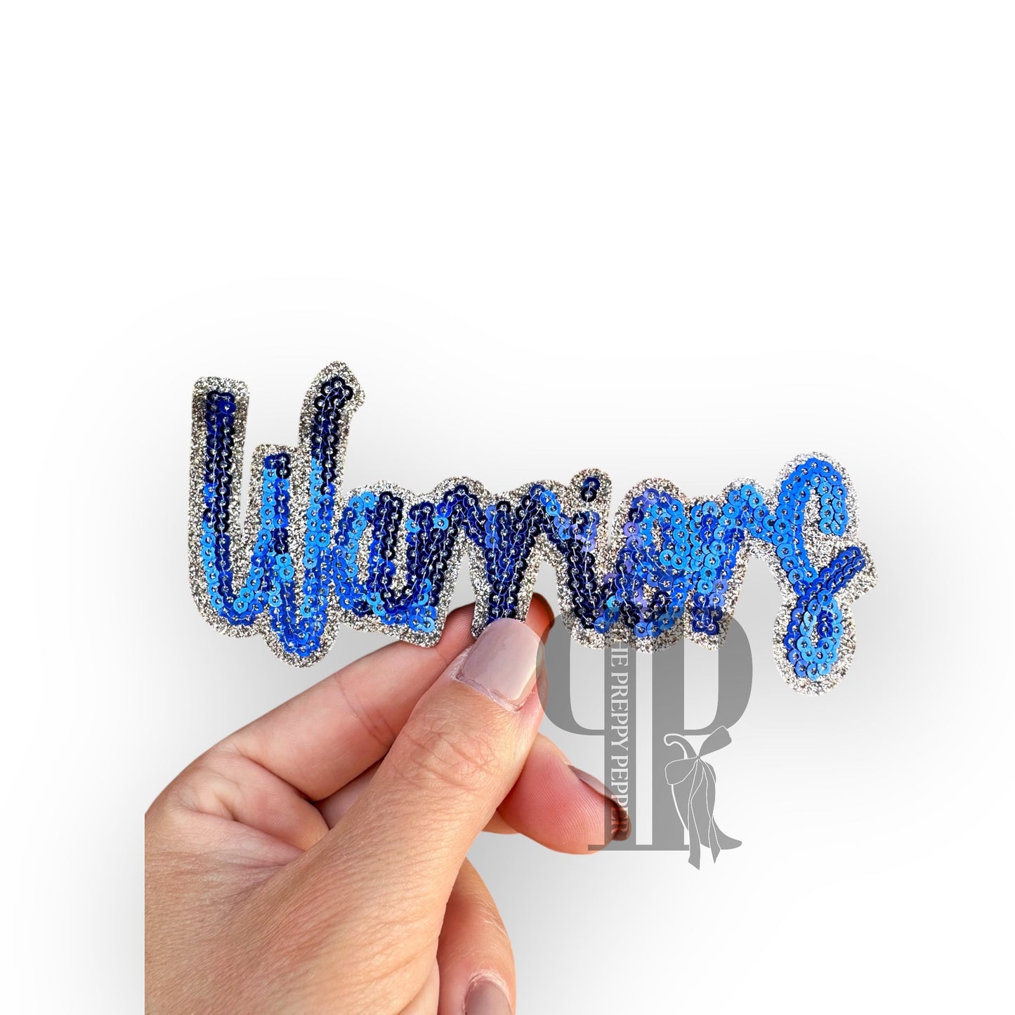Sequin & Glitter Warriors Patch