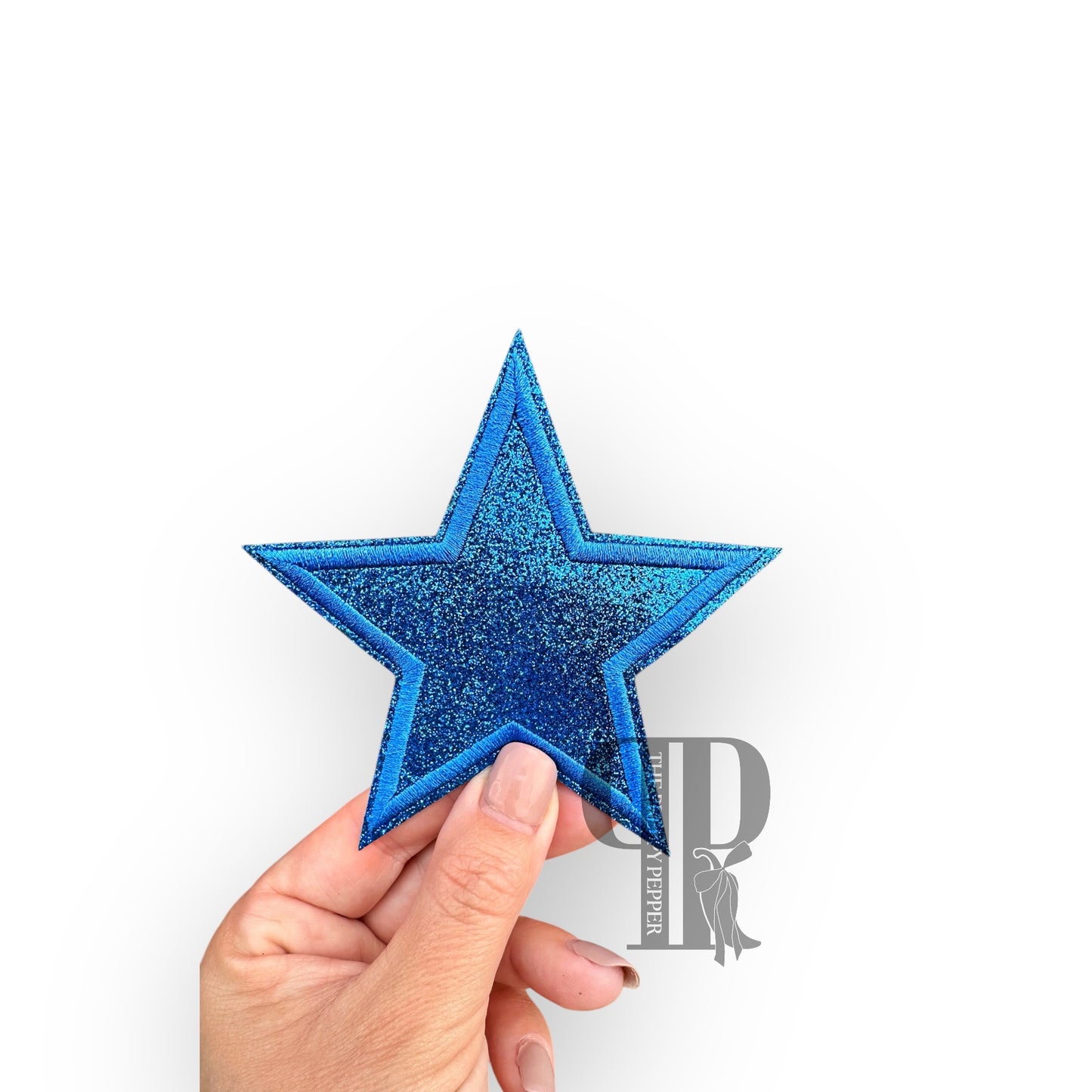 Glitter Star Patch 3”