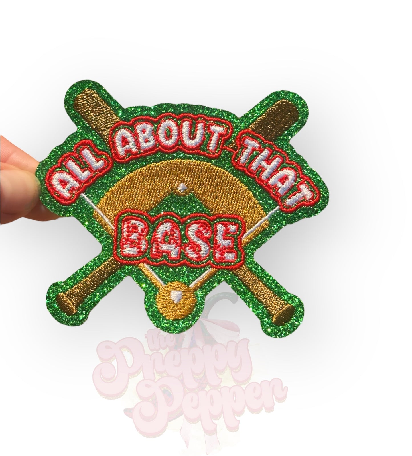 All About That Base Glitter Patch©️