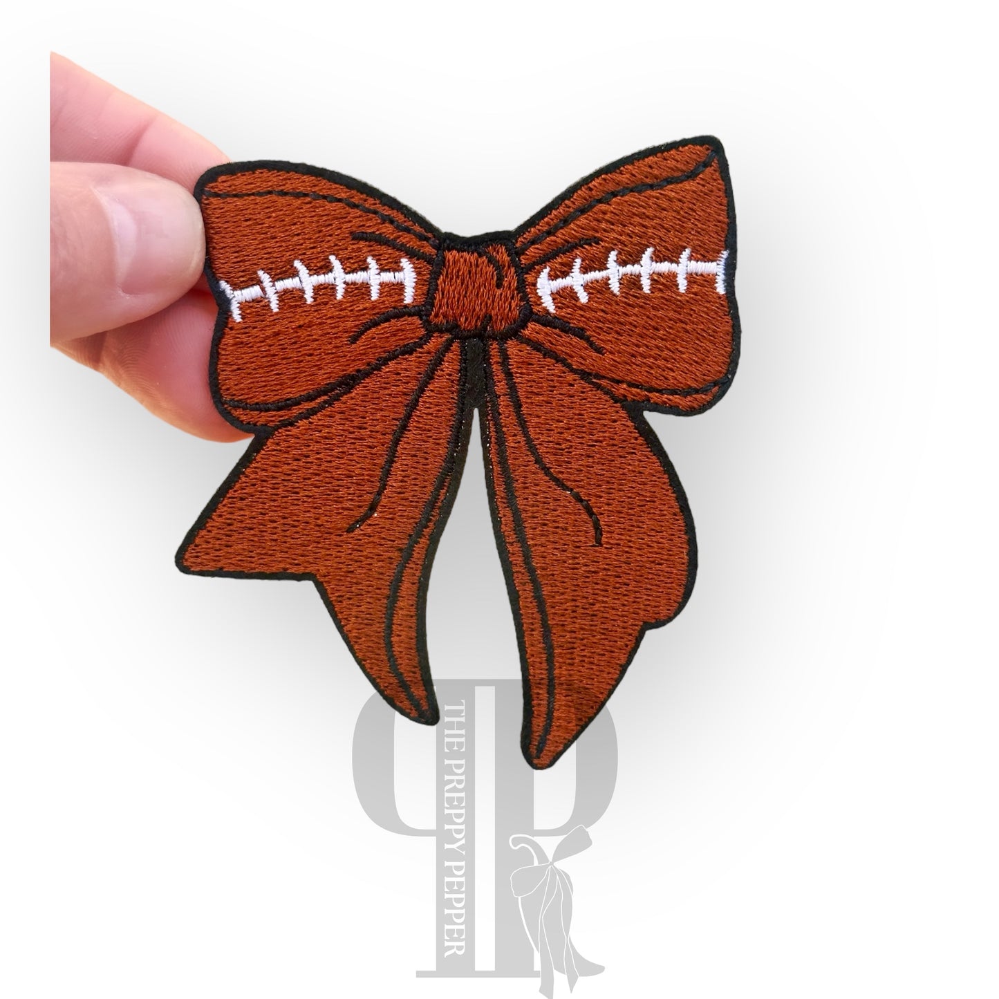 Football Bow patch