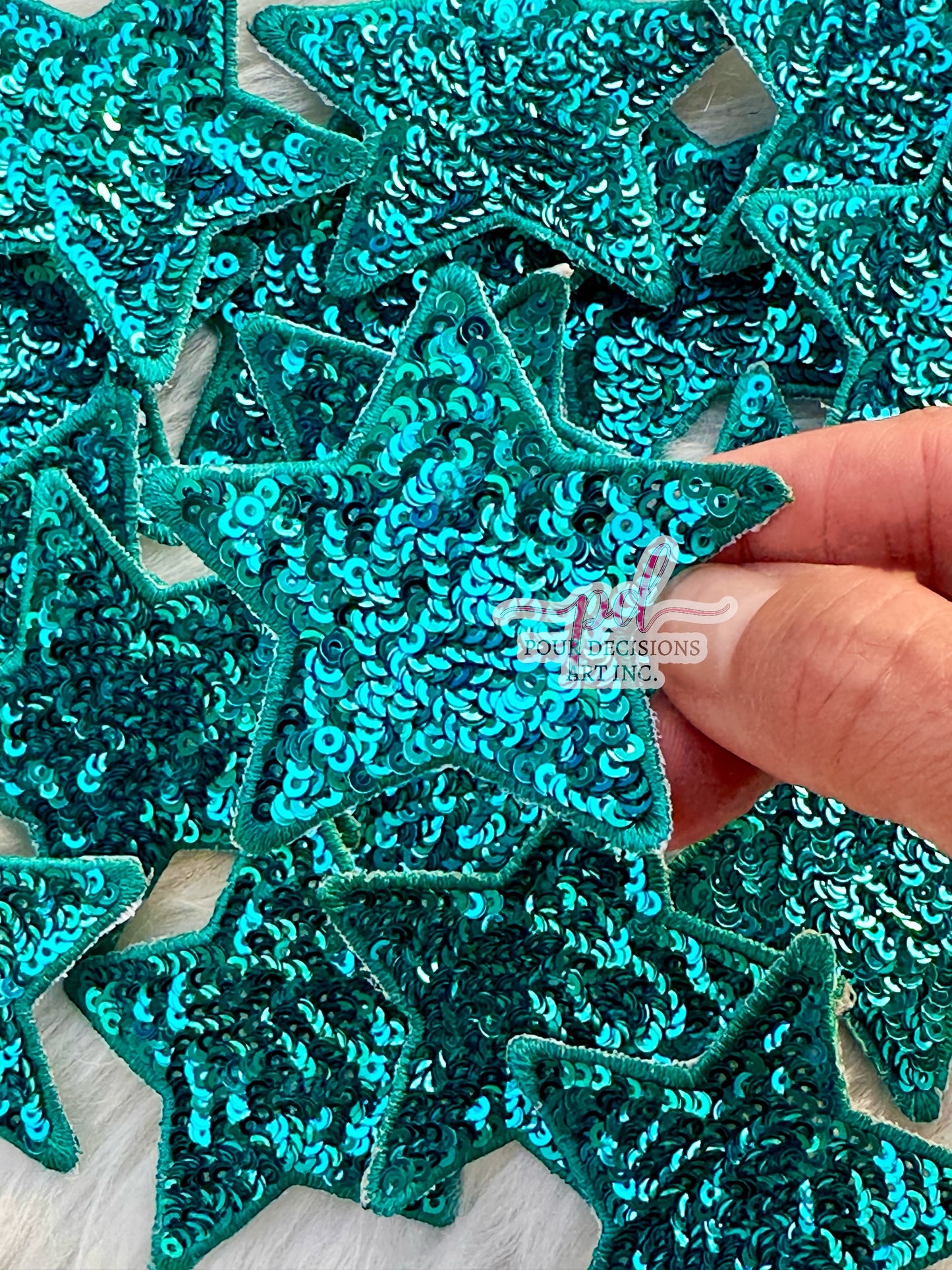 2.5” Sequin Star Patch