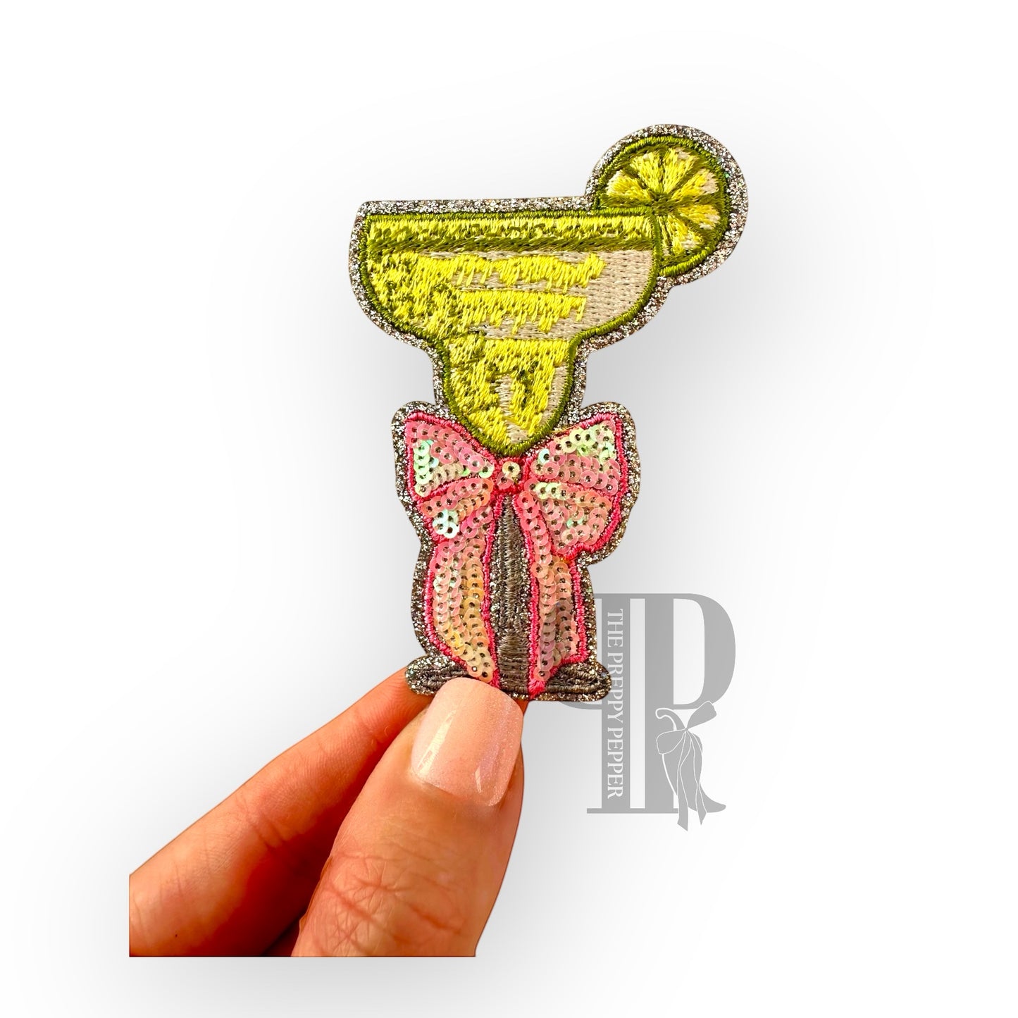 Glitter & Sequin Margarita Patch