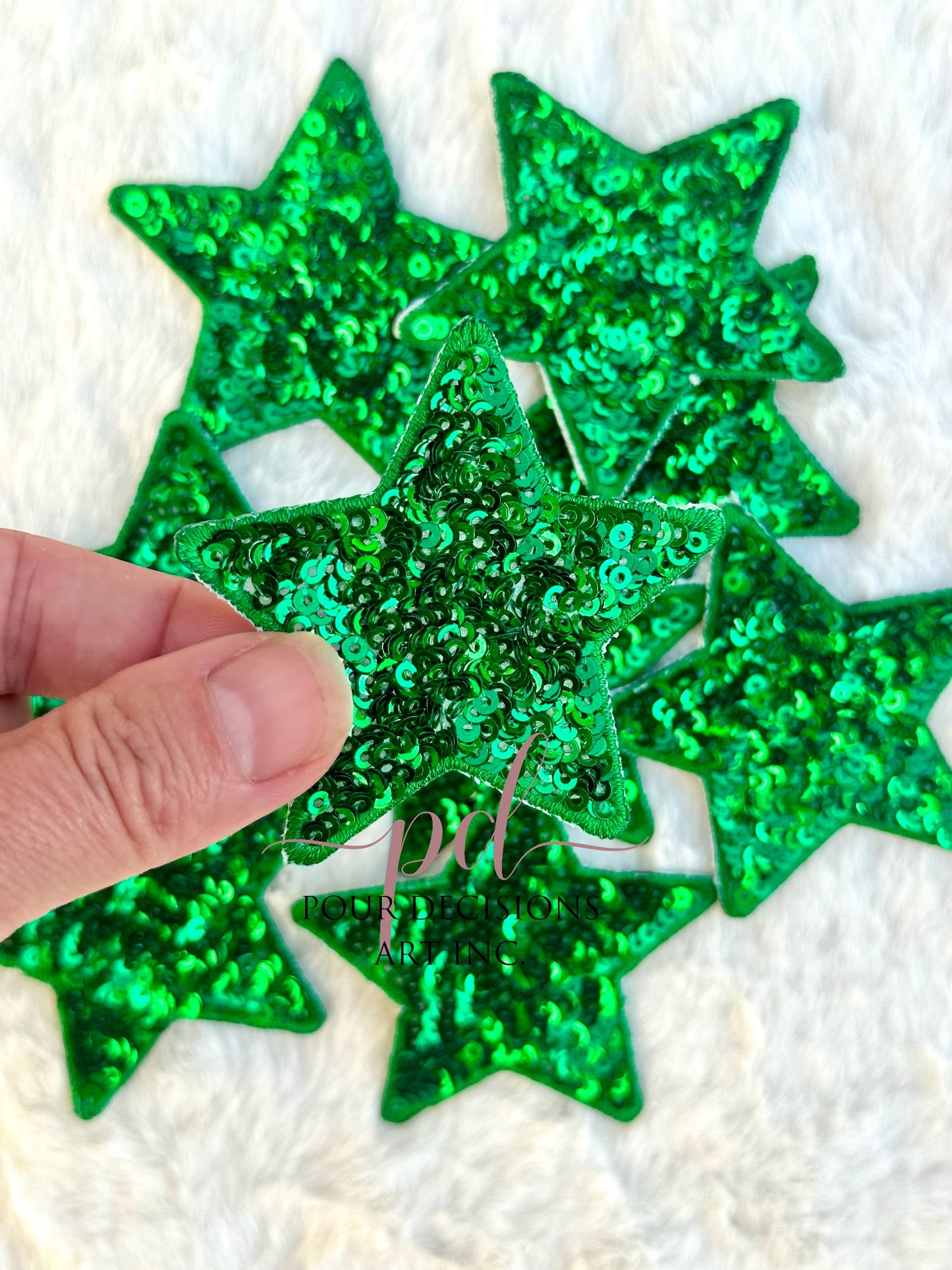 2.5” Sequin Star Patch