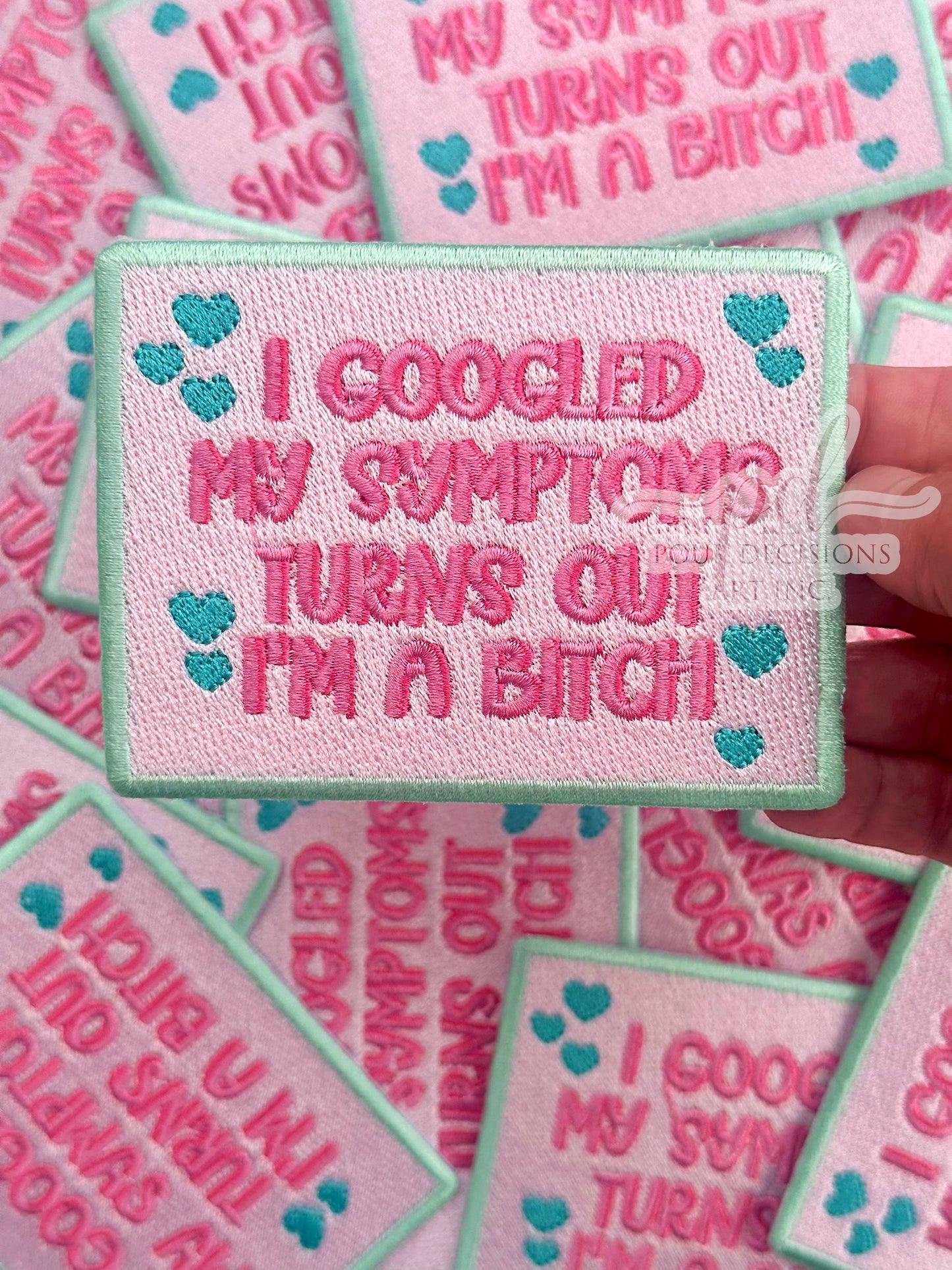 Googled my symptoms patch©️