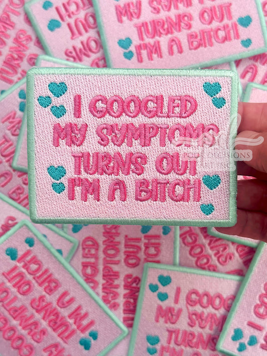 Googled my symptoms patch©️