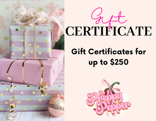 Gift Certificates