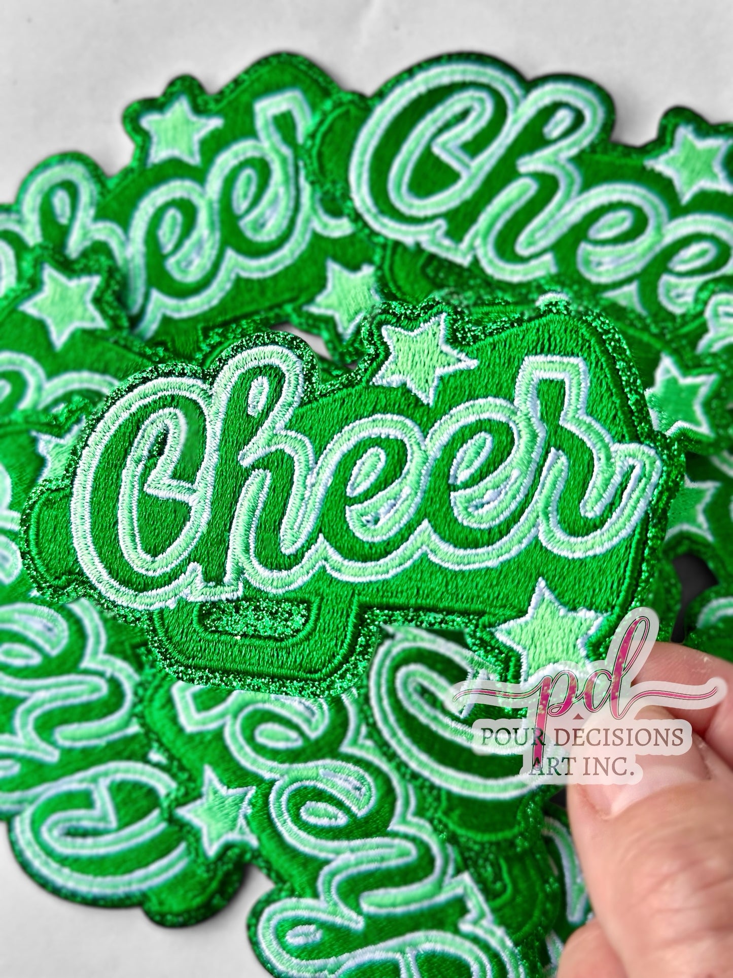 Cheer Glitter Patch©️