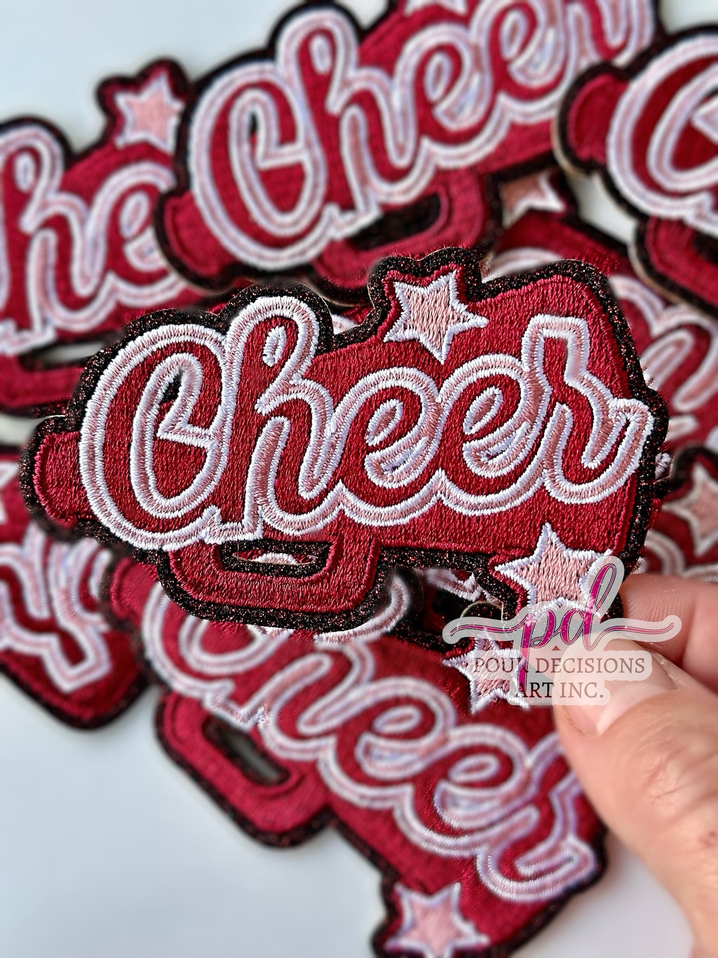 Cheer Glitter Patch©️