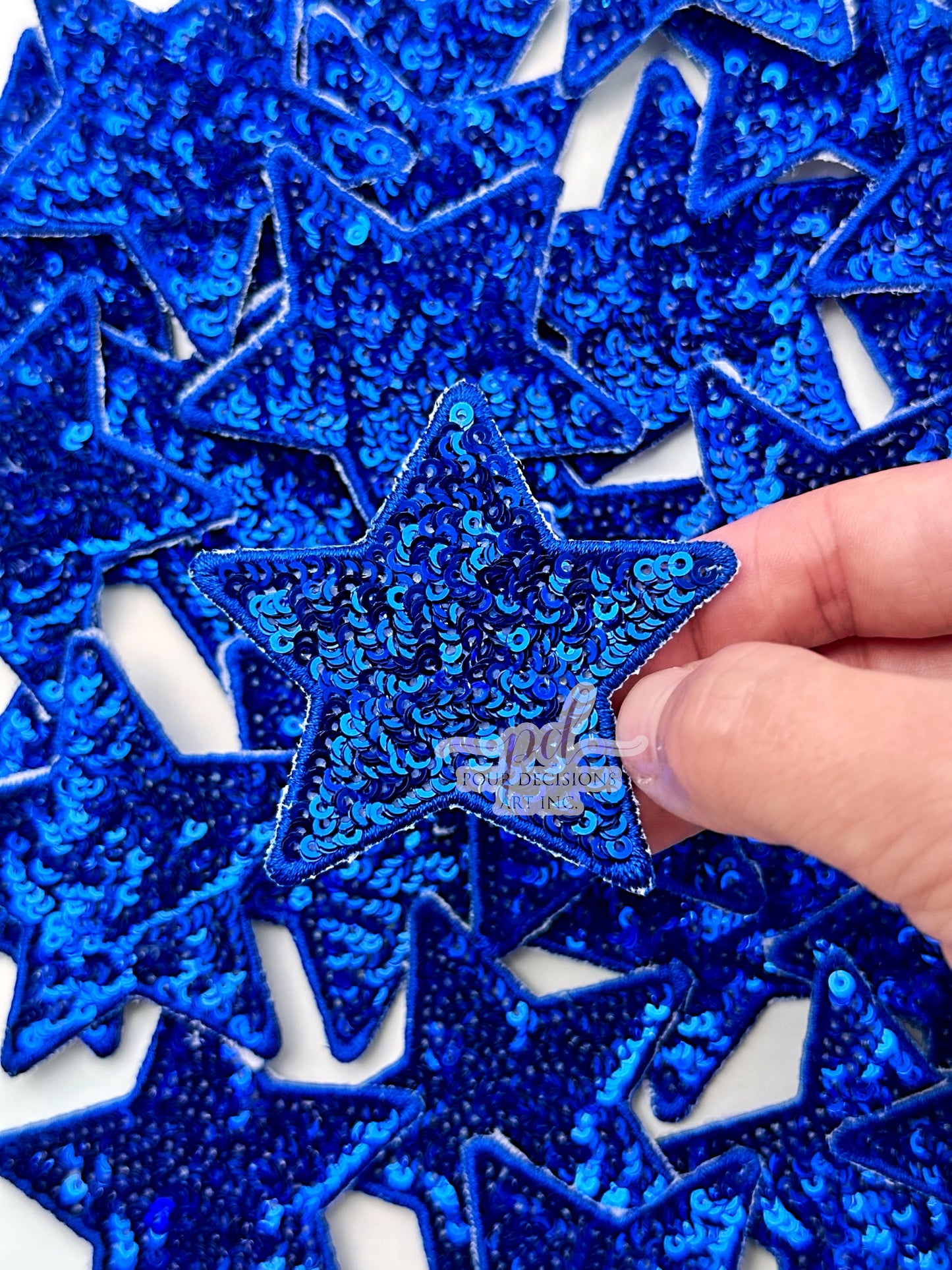 3” Sequin Star Patch