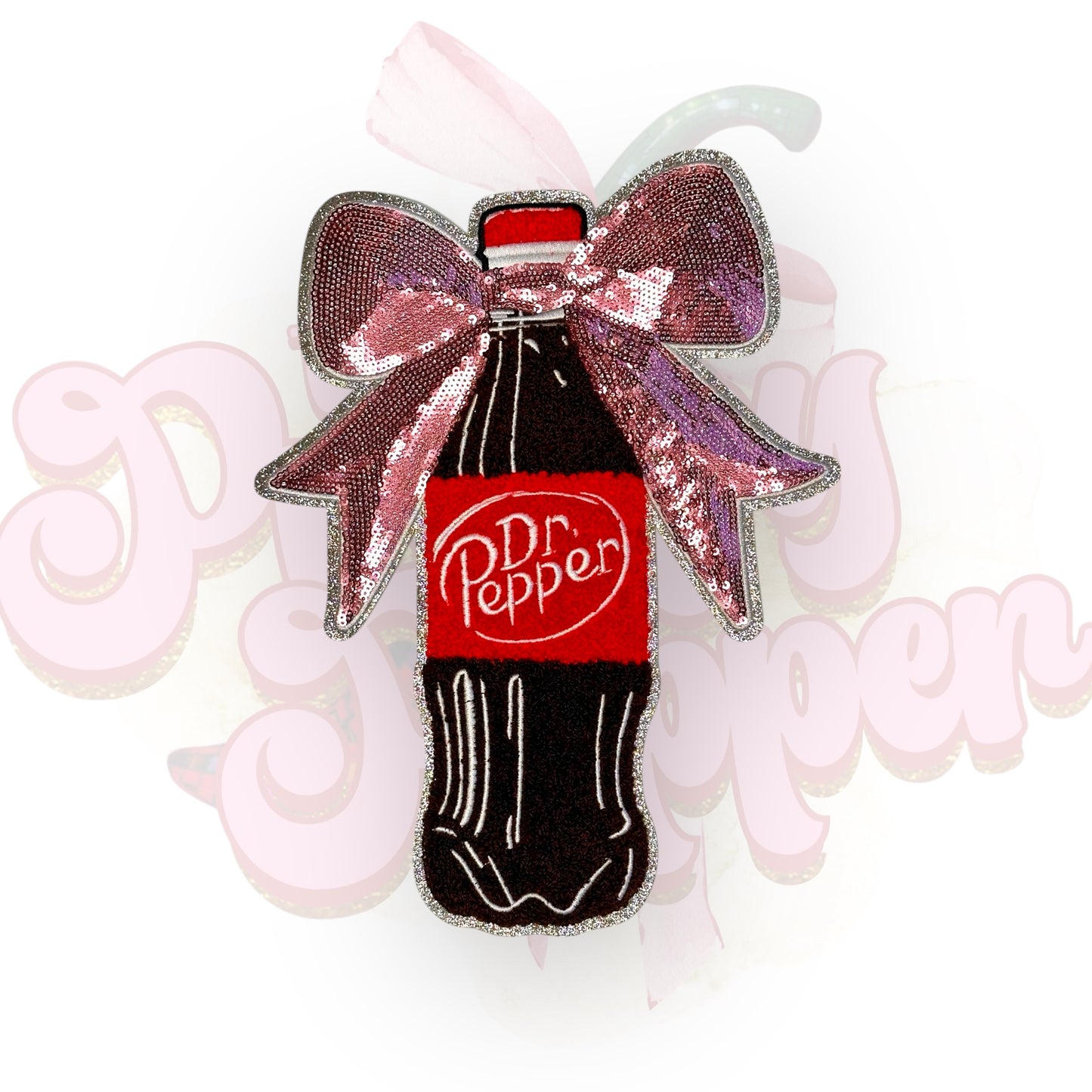 Dr Pep Chenille, Sequin & Glitter Large Apparel Patch
