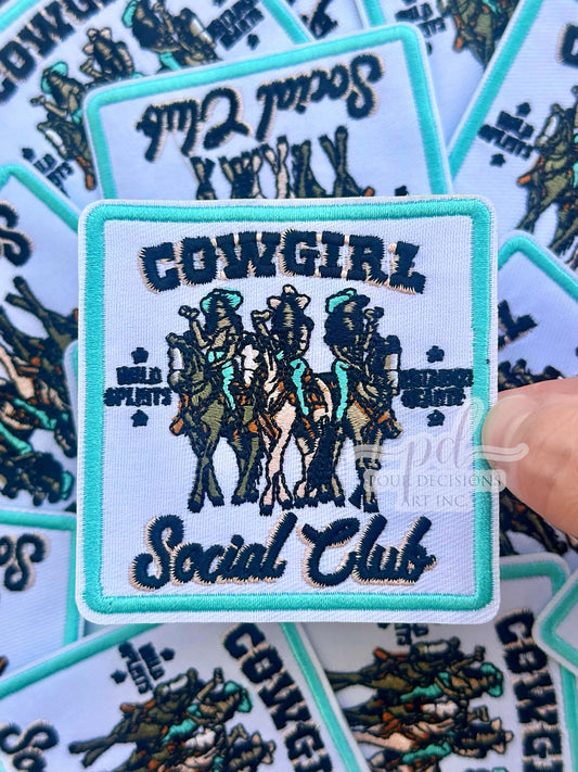 Cowboy social club patch