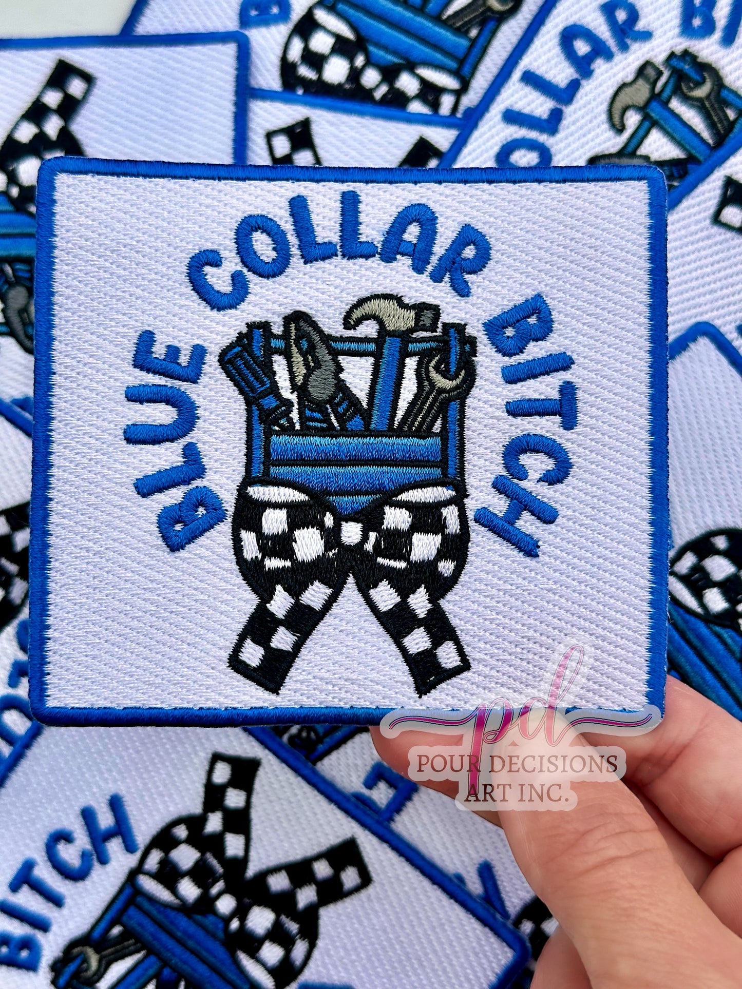 Blue Collar Bitch Patch©️