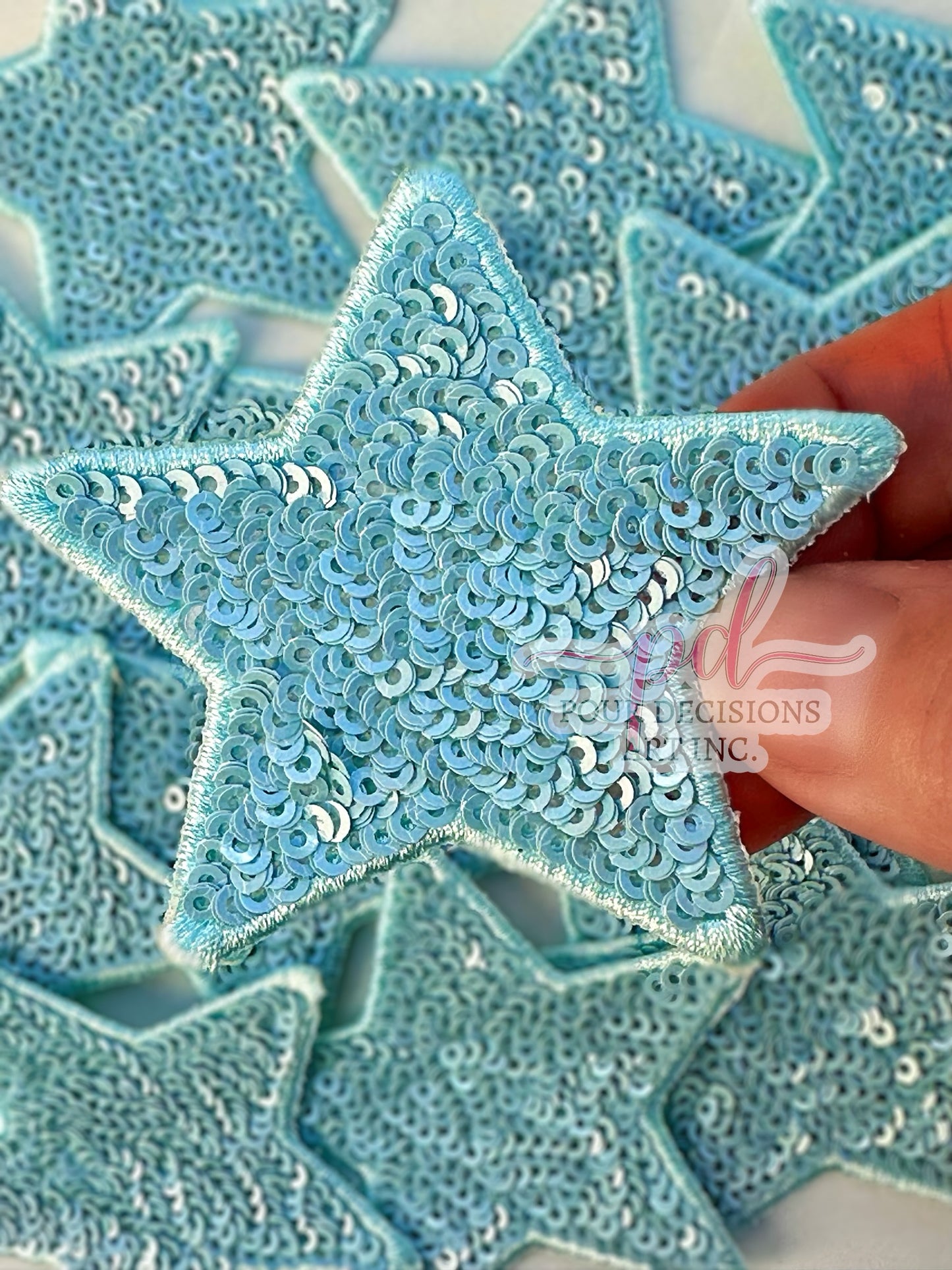 3” Sequin Star Patch