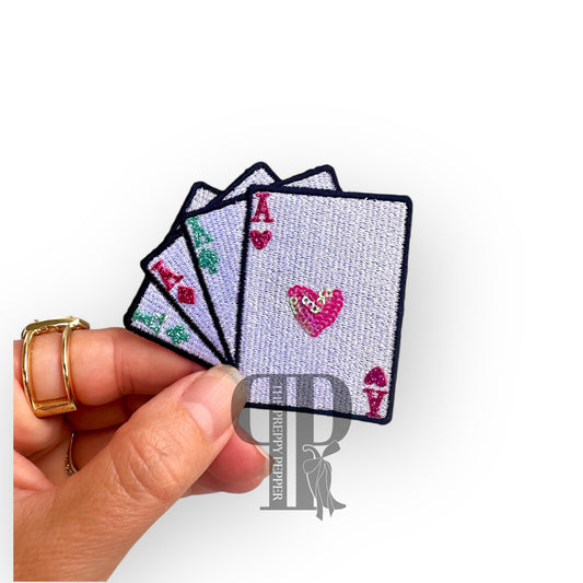 Sequin & Glitter Cards Patch