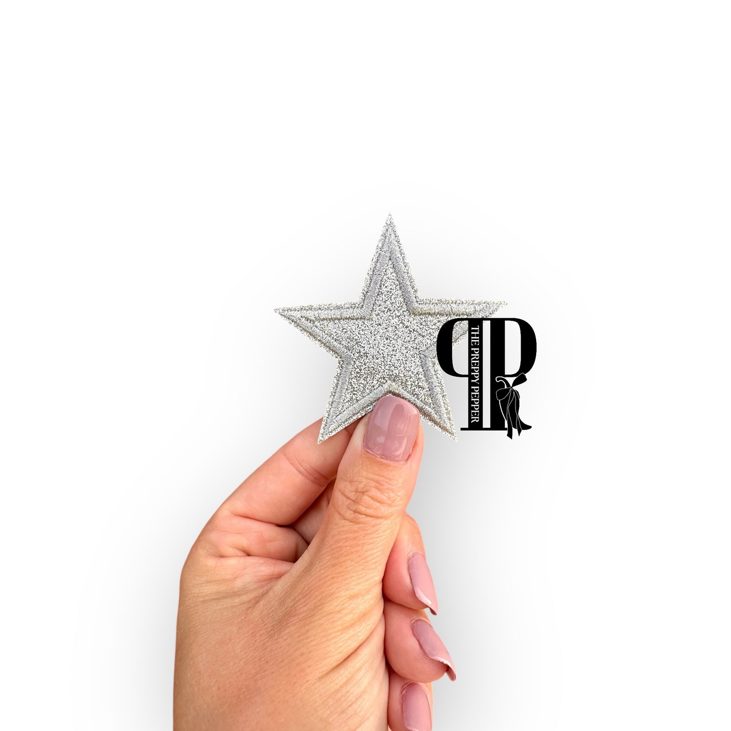 2" Glitter Star Patches