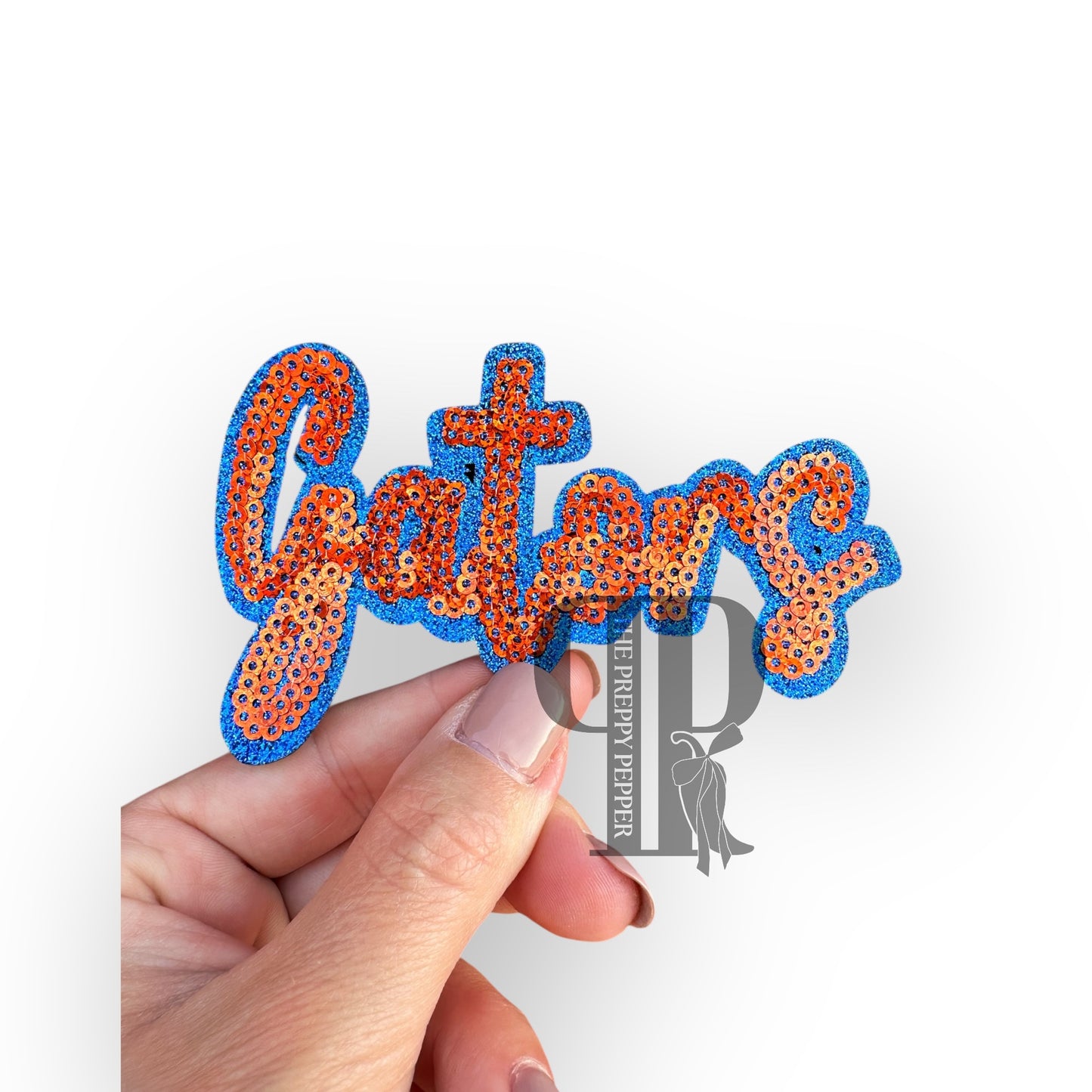 Sequin & Glitter Gators Patch