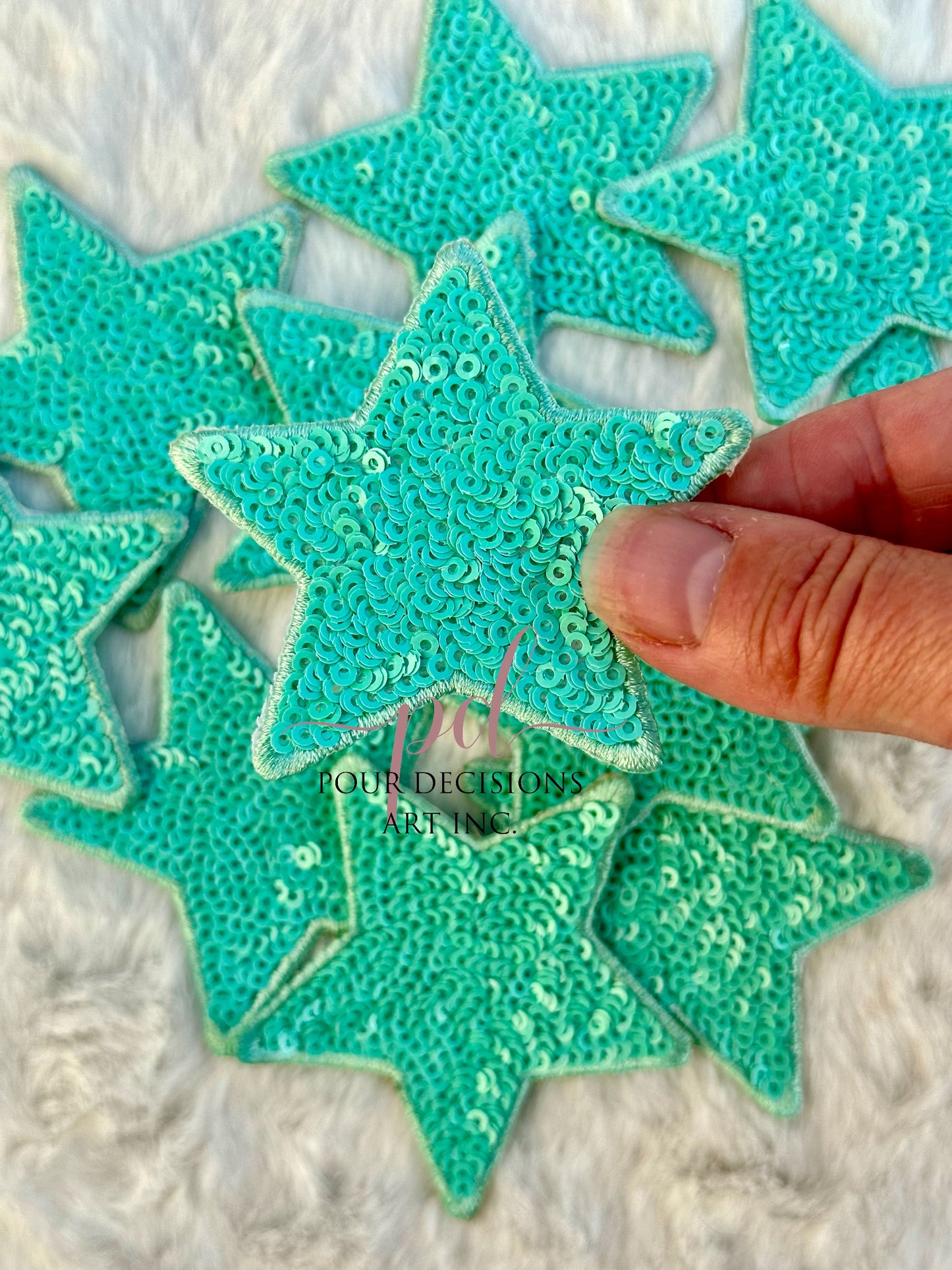 3” Sequin Star Patch