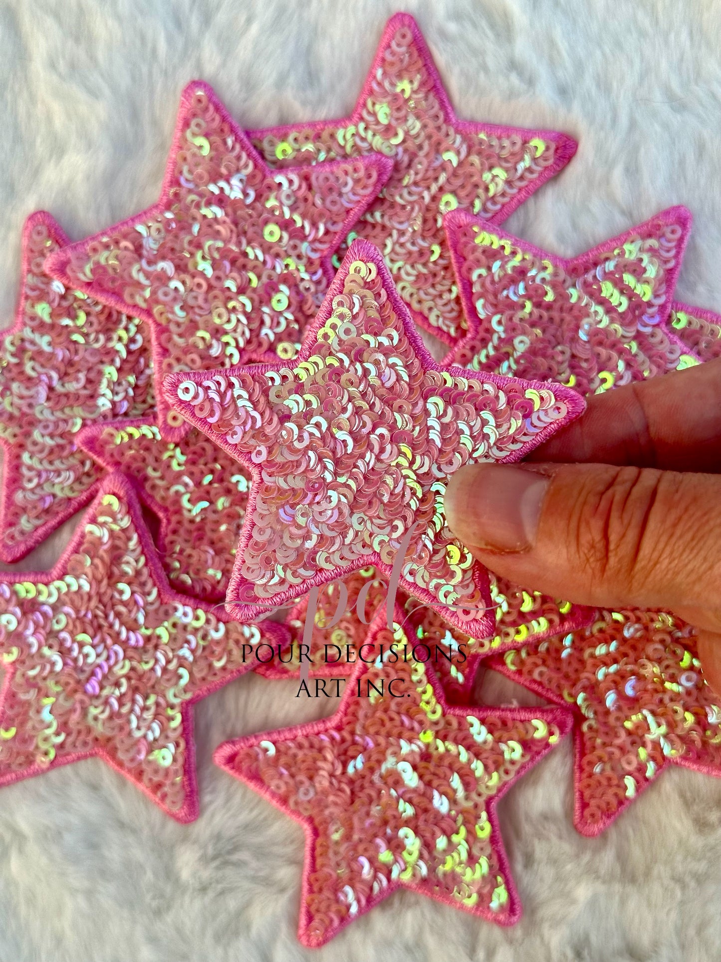 3” Sequin Star Patch