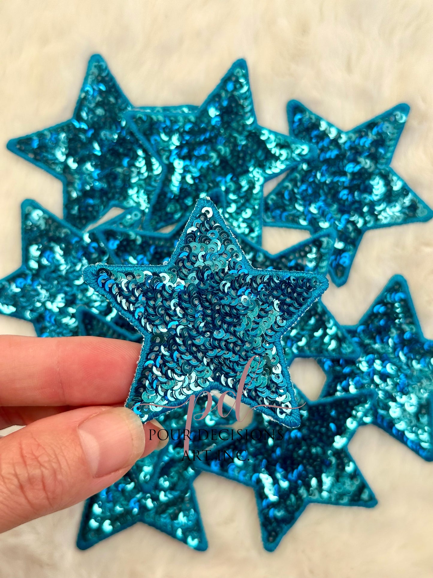 3” Sequin Star Patch