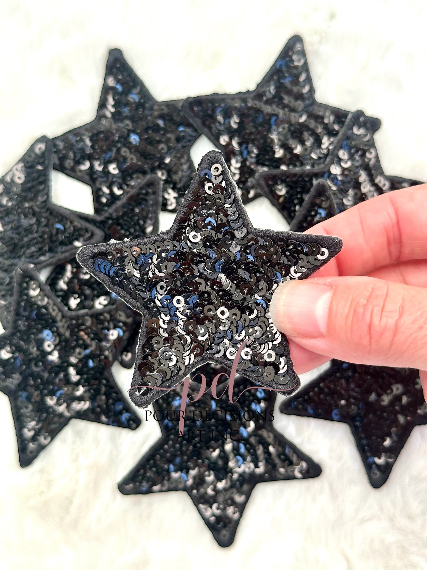 3” Sequin Star Patch