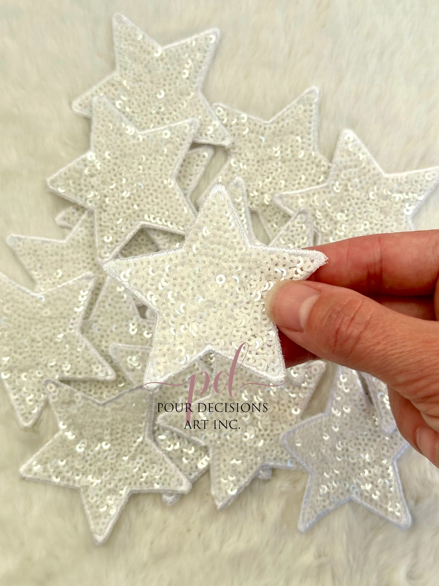 3” Sequin Star Patch