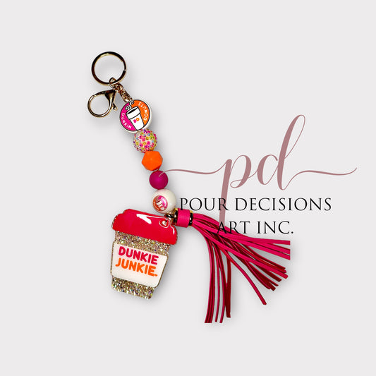 Dunkie Junkie Keychain